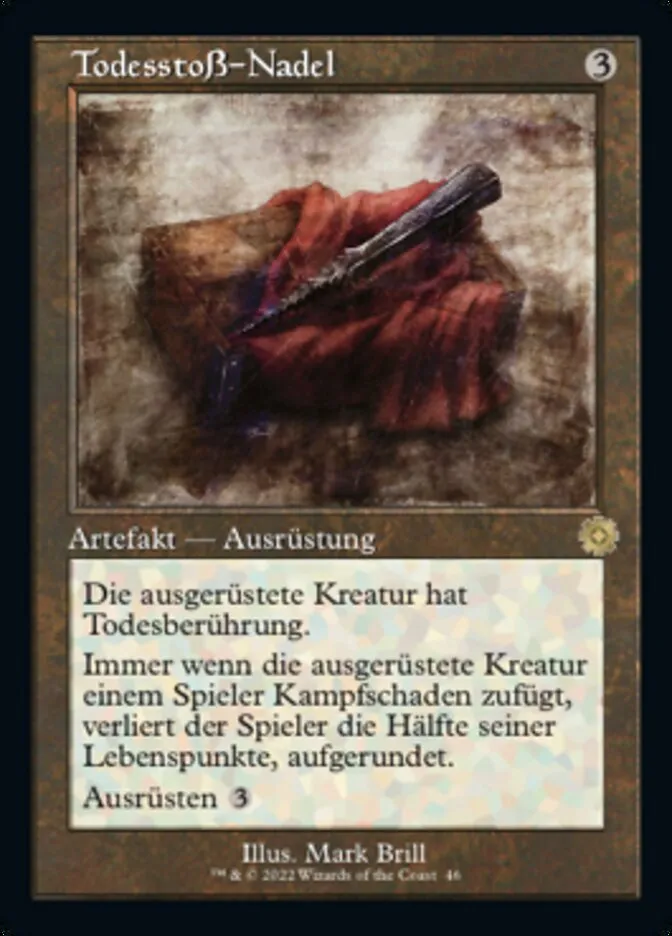Todesstoß-Nadel kaufen - The Brothers' War Retro Artifacts bei TcG Love