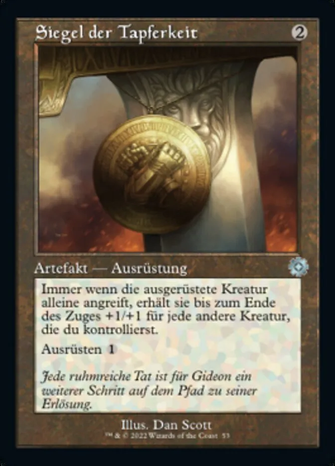 Siegel der Tapferkeit kaufen - The Brothers' War Retro Artifacts bei TcG Love
