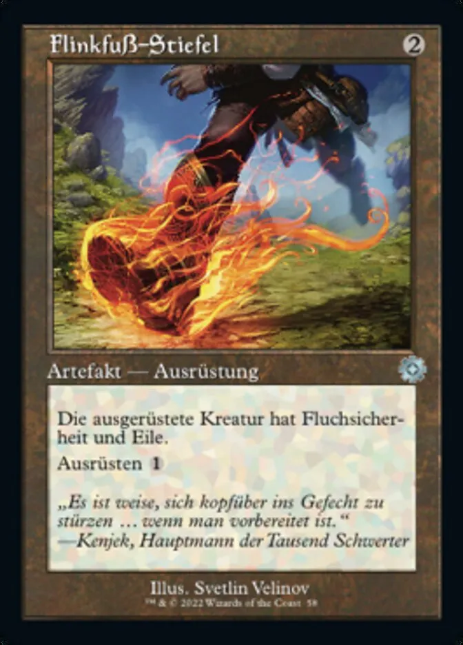 Flinkfuß-Stiefel kaufen - The Brothers' War Retro Artifacts bei TcG Love