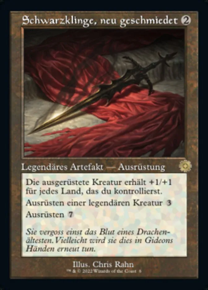 Schwarzklinge, neu geschmiedet kaufen - The Brothers' War Retro Artifacts bei TcG Love