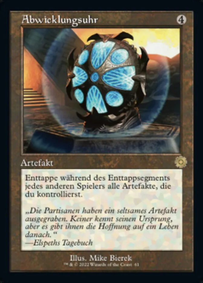 Abwicklungsuhr kaufen - The Brothers' War Retro Artifacts bei TcG Love