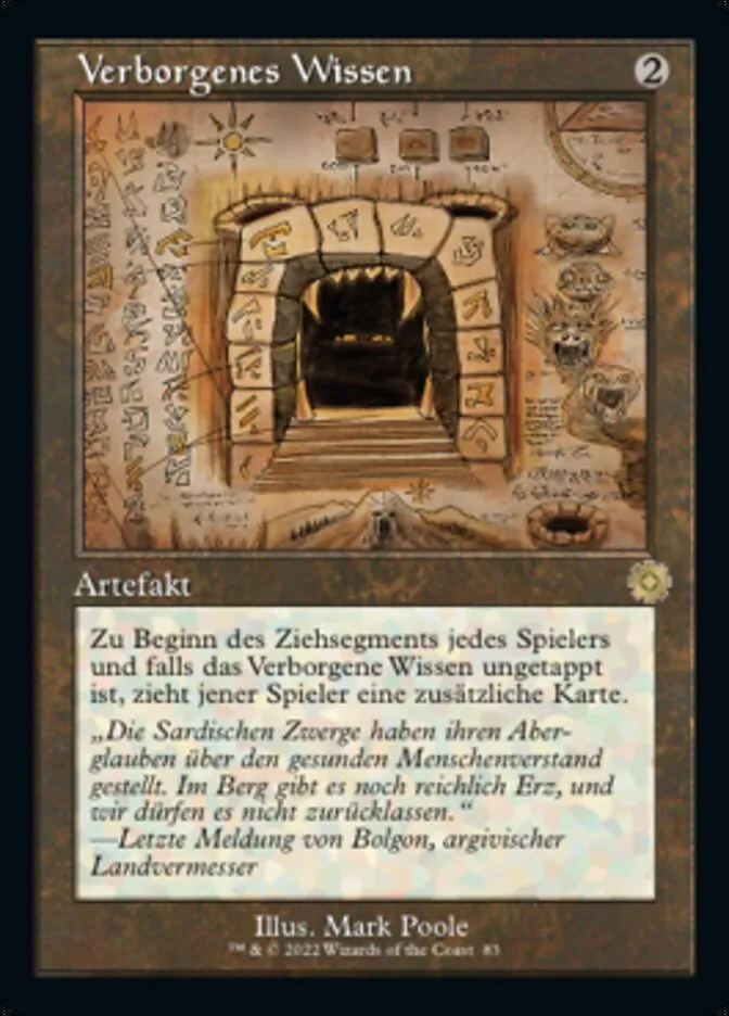 Verborgenes Wissen kaufen - The Brothers' War Retro Artifacts bei TcG Love