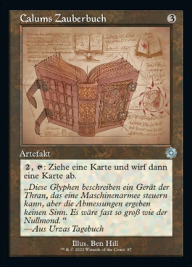 Calums Zauberbuch kaufen - The Brothers' War Retro Artifacts bei TcG Love