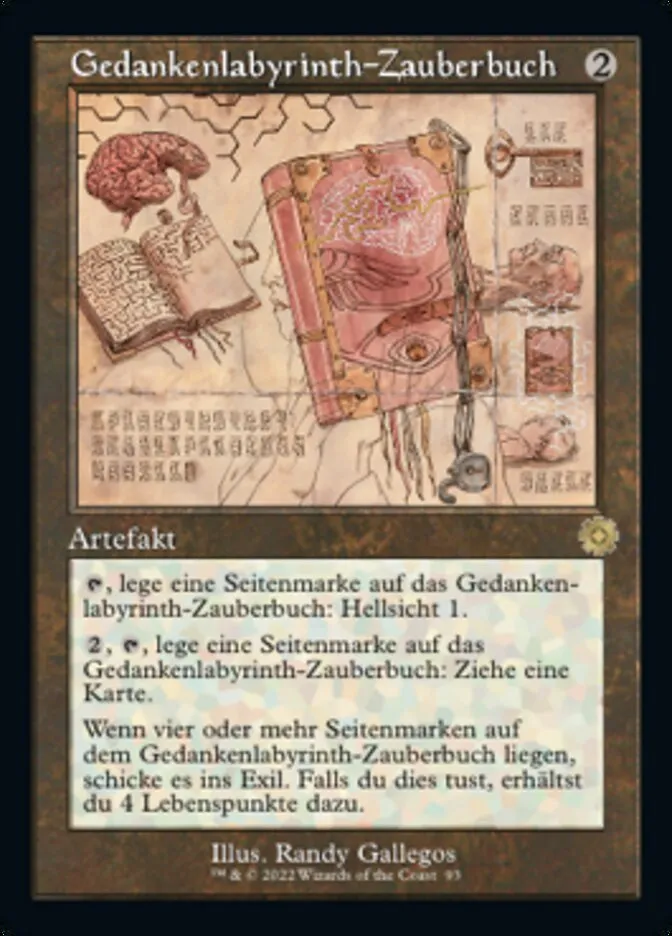 Gedankenlabyrinth-Zauberbuch kaufen - The Brothers' War Retro Artifacts bei TcG Love