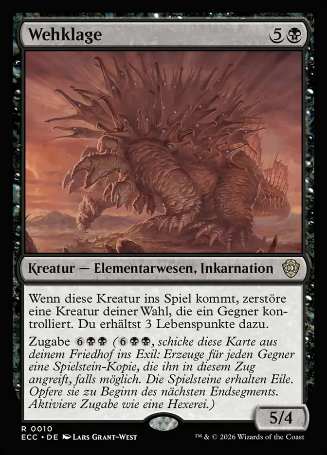 Wehklage kaufen - Lorwyn Eclipsed Commander bei TcG Love