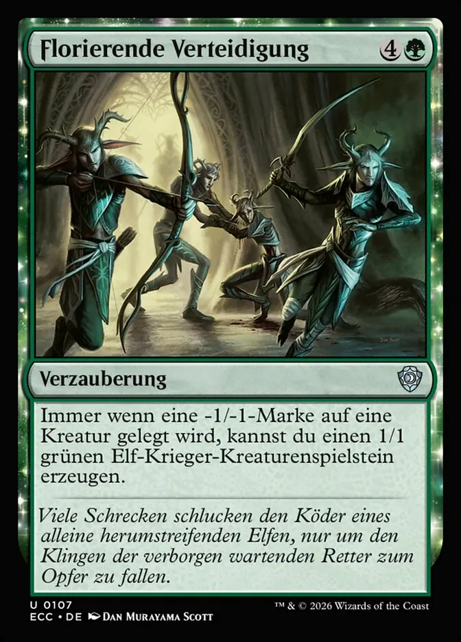 Florierende Verteidigung kaufen - Lorwyn Eclipsed Commander bei TcG Love