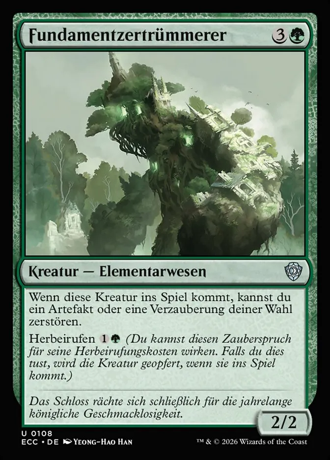 Fundamentzertrümmerer kaufen - Lorwyn Eclipsed Commander bei TcG Love