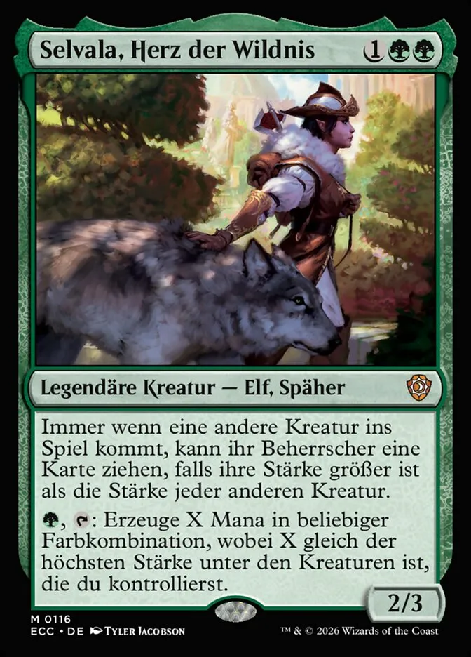 Selvala, Herz der Wildnis kaufen - Lorwyn Eclipsed Commander bei TcG Love