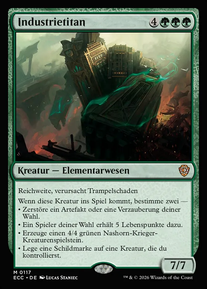Industrietitan kaufen - Lorwyn Eclipsed Commander bei TcG Love