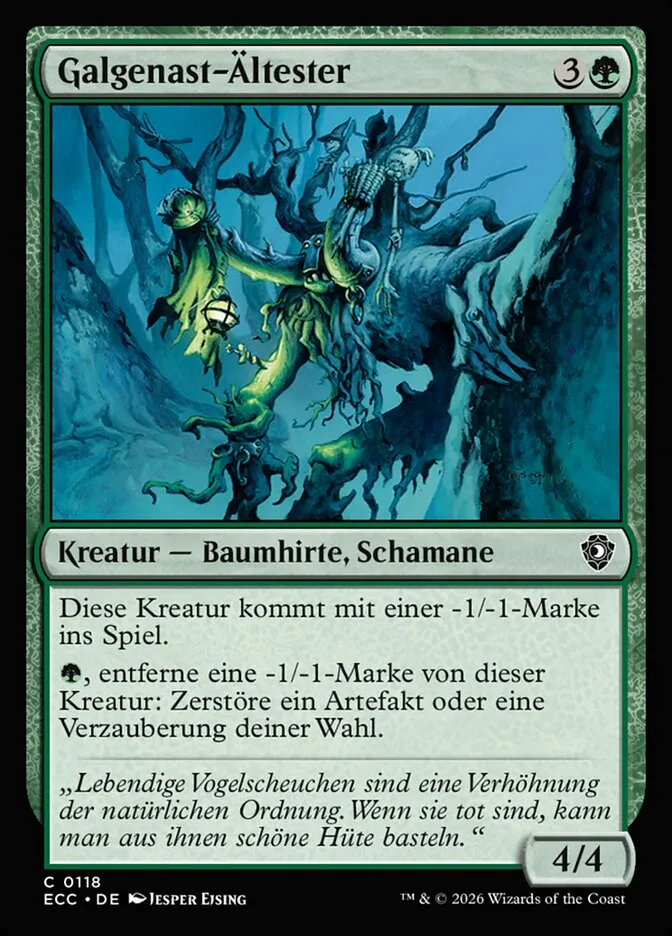 Galgenast-Ältester kaufen - Lorwyn Eclipsed Commander bei TcG Love