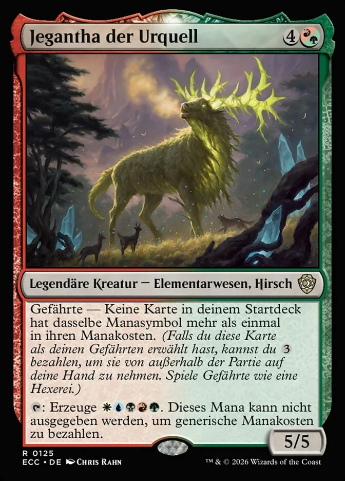 Jegantha der Urquell kaufen - Lorwyn Eclipsed Commander bei TcG Love