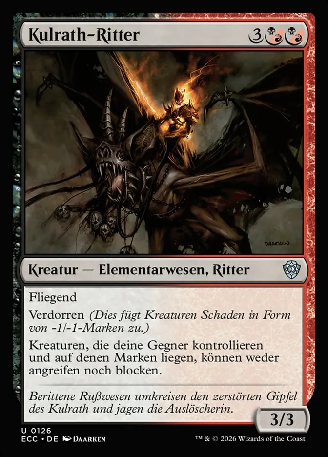 Kulrath-Ritter kaufen - Lorwyn Eclipsed Commander bei TcG Love
