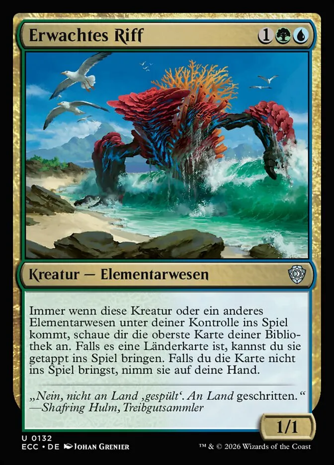 Erwachtes Riff kaufen - Lorwyn Eclipsed Commander bei TcG Love