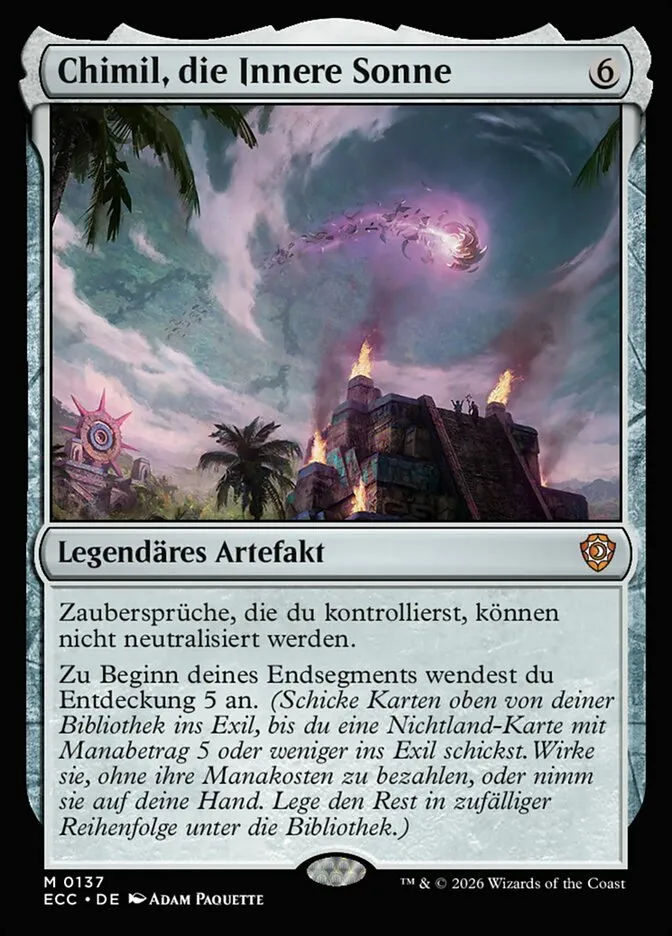 Chimil, die Innere Sonne kaufen - Lorwyn Eclipsed Commander bei TcG Love