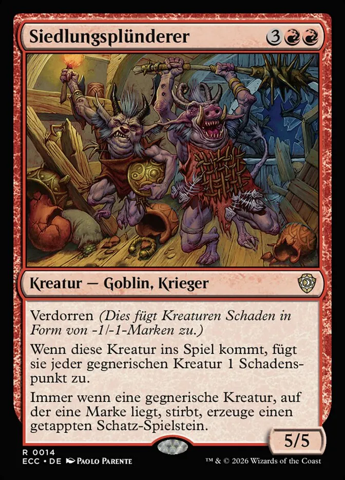 Siedlungsplünderer kaufen - Lorwyn Eclipsed Commander bei TcG Love