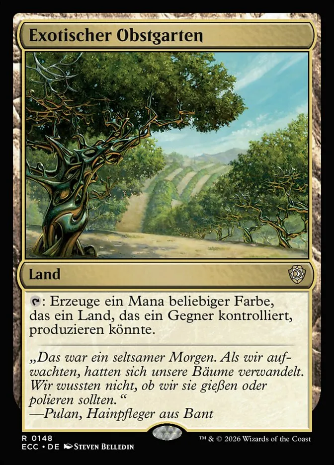 Exotischer Obstgarten kaufen - Lorwyn Eclipsed Commander bei TcG Love
