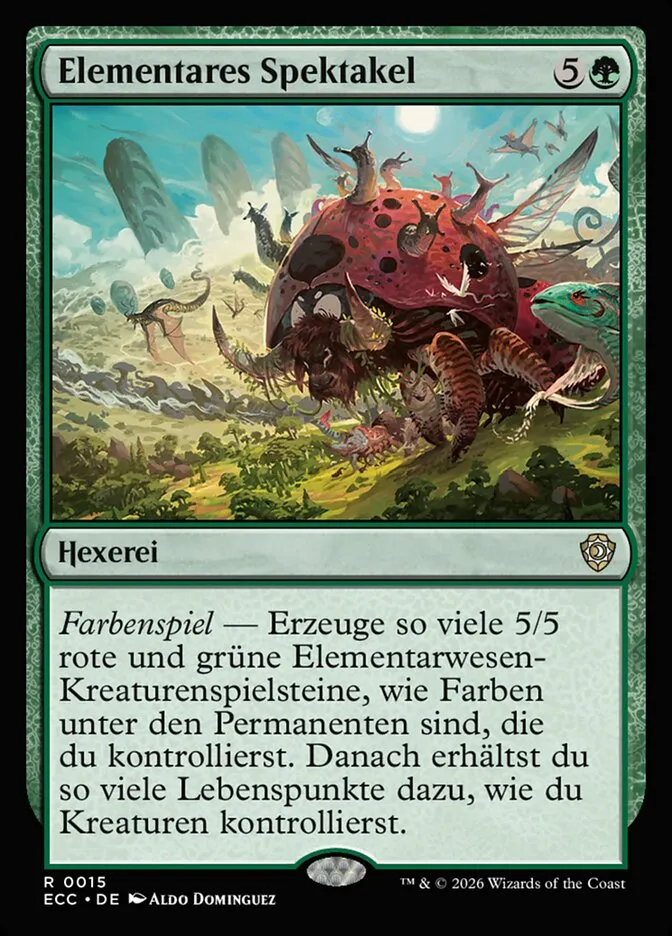 Elementares Spektakel kaufen - Lorwyn Eclipsed Commander bei TcG Love