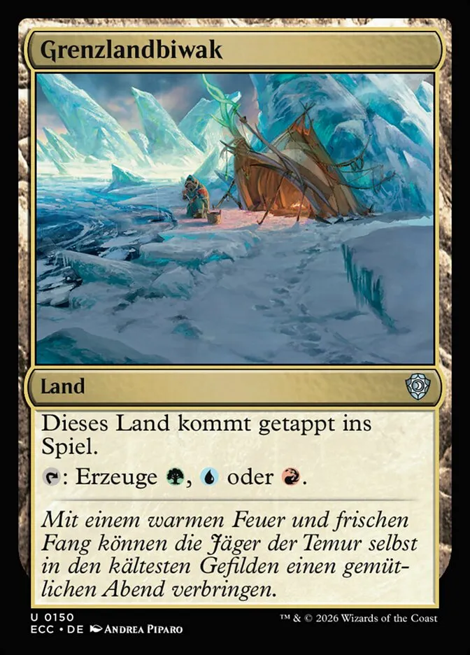 Grenzlandbiwak kaufen - Lorwyn Eclipsed Commander bei TcG Love