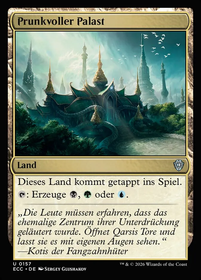 Prunkvoller Palast kaufen - Lorwyn Eclipsed Commander bei TcG Love