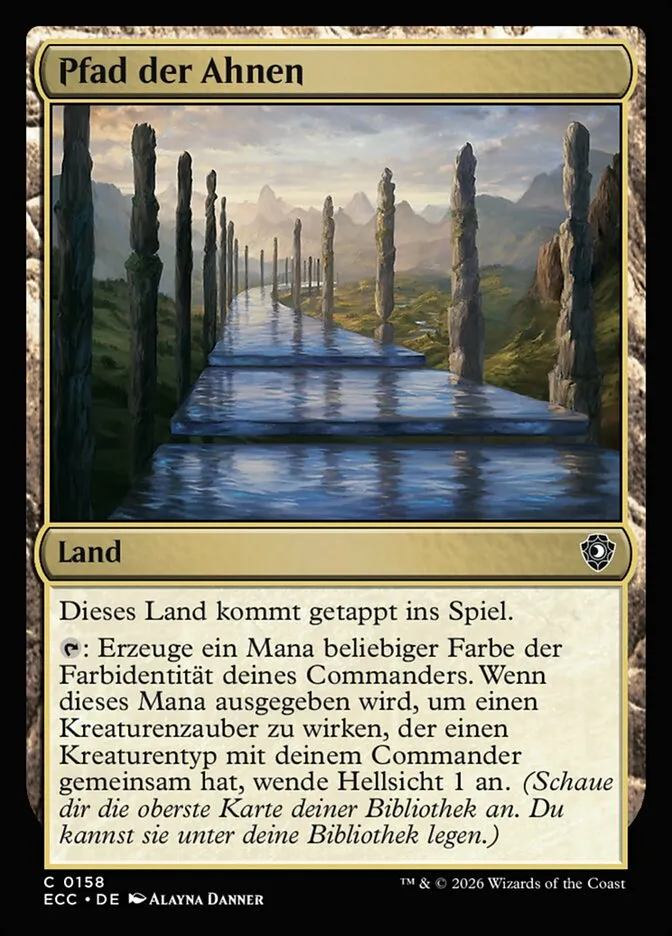 Pfad der Ahnen kaufen - Lorwyn Eclipsed Commander bei TcG Love