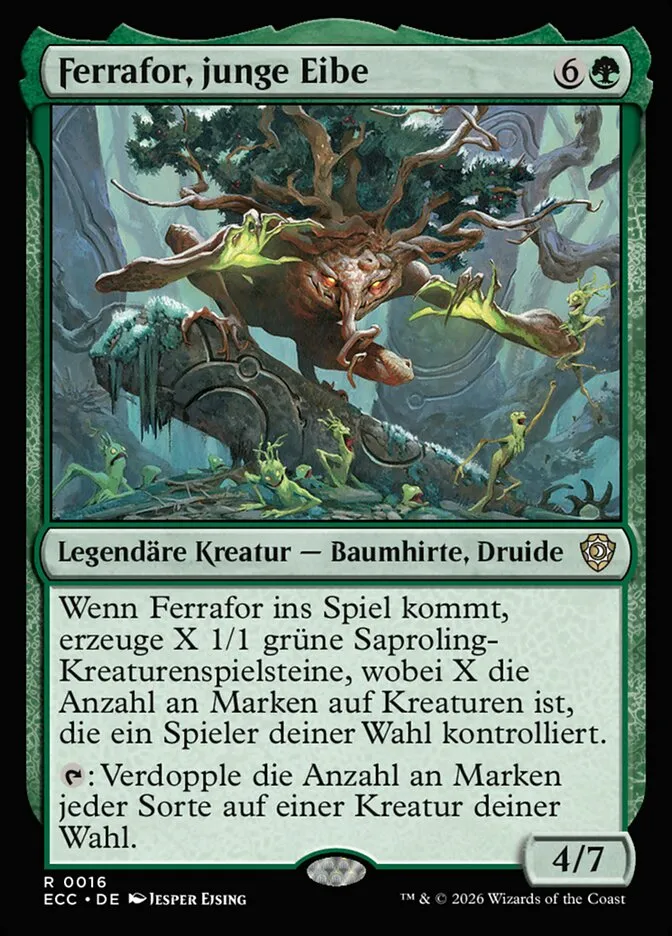 Ferrafor, junge Eibe kaufen - Lorwyn Eclipsed Commander bei TcG Love