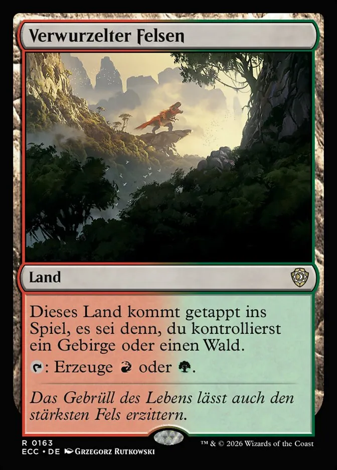 Verwurzelter Felsen kaufen - Lorwyn Eclipsed Commander bei TcG Love