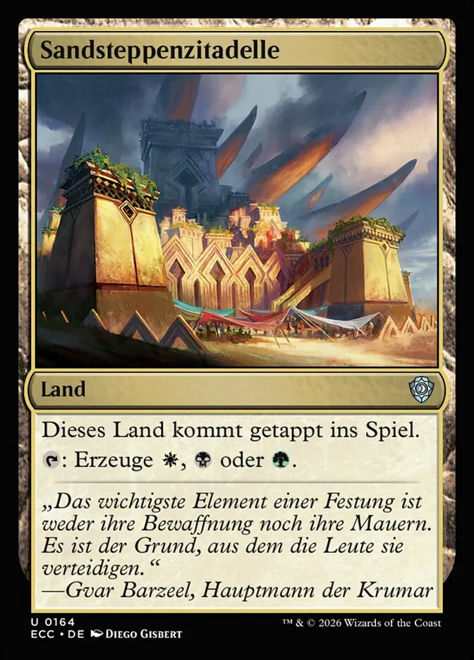 Sandsteppenzitadelle kaufen - Lorwyn Eclipsed Commander bei TcG Love
