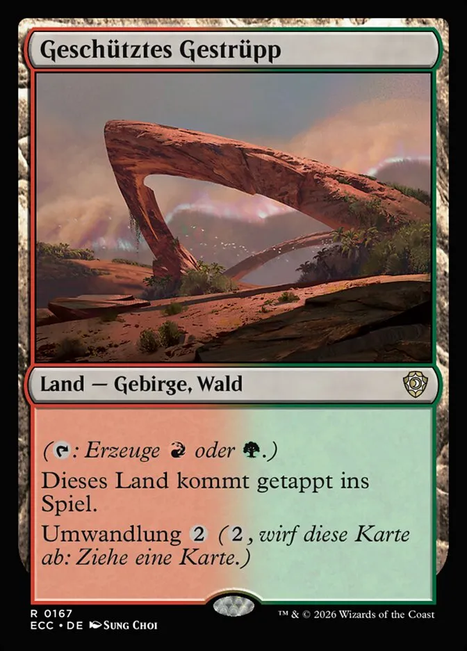 Geschütztes Gestrüpp kaufen - Lorwyn Eclipsed Commander bei TcG Love