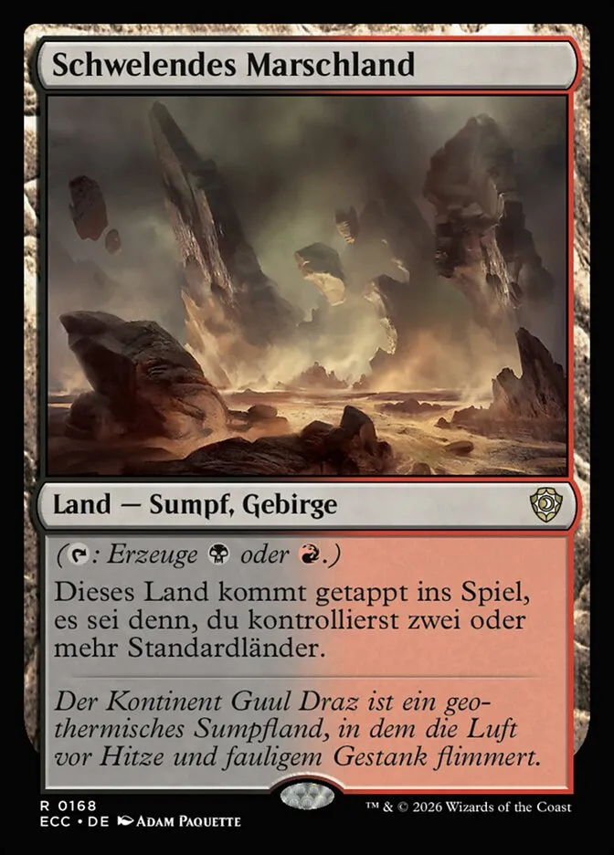 Schwelendes Marschland kaufen - Lorwyn Eclipsed Commander bei TcG Love