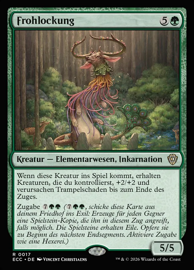 Frohlockung kaufen - Lorwyn Eclipsed Commander bei TcG Love