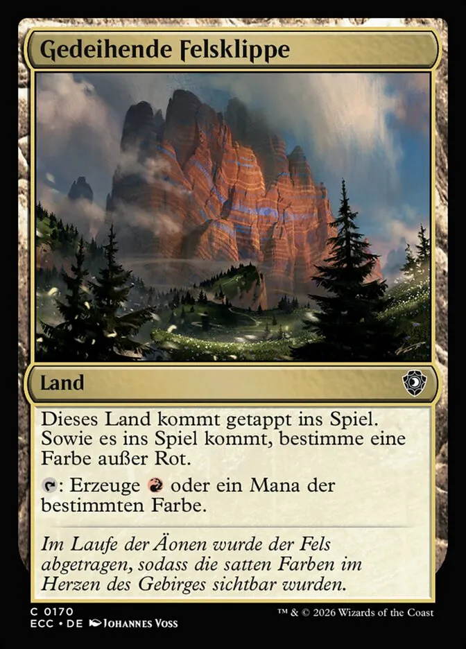 Gedeihende Felsklippe kaufen - Lorwyn Eclipsed Commander bei TcG Love
