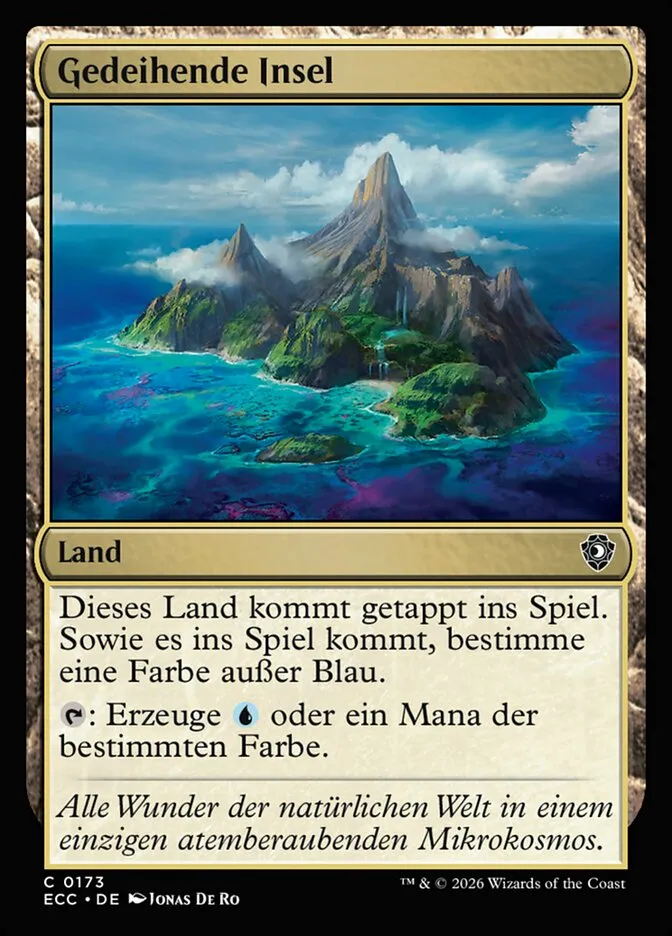 Gedeihende Insel kaufen - Lorwyn Eclipsed Commander bei TcG Love