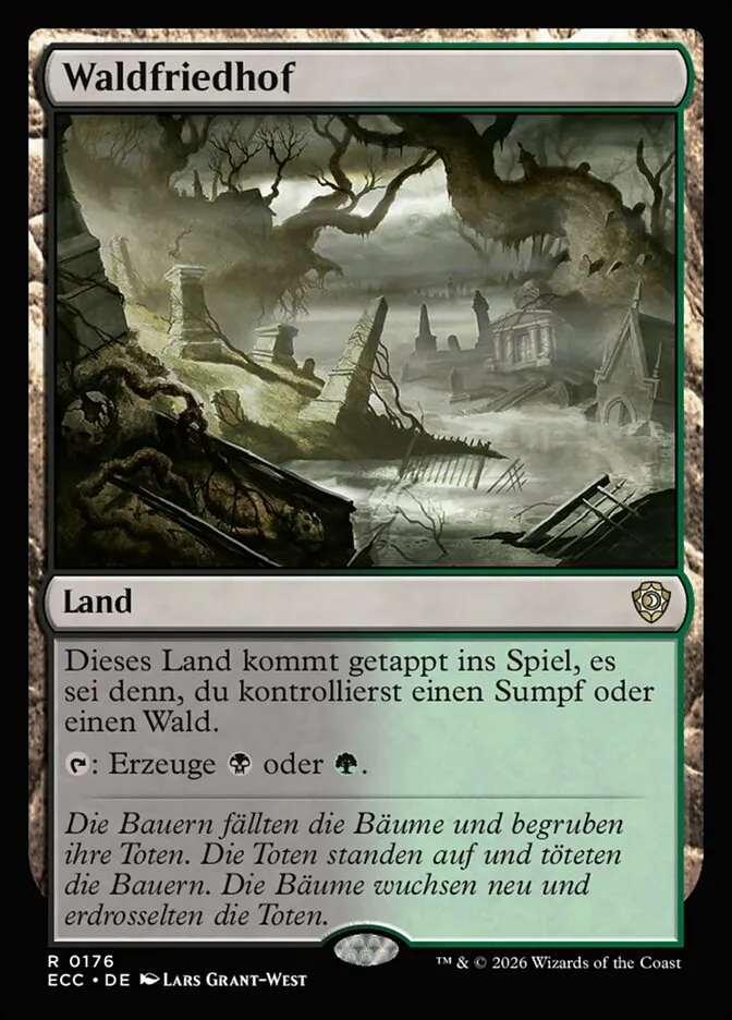 Waldfriedhof kaufen - Lorwyn Eclipsed Commander bei TcG Love