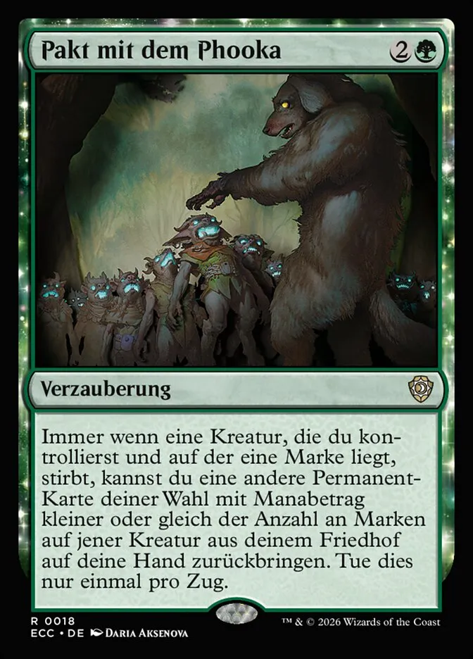 Pakt mit dem Phooka kaufen - Lorwyn Eclipsed Commander bei TcG Love