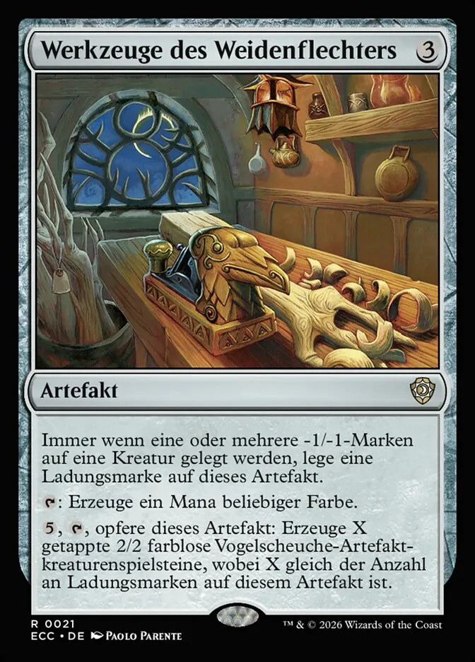 Werkzeuge des Weidenflechters kaufen - Lorwyn Eclipsed Commander bei TcG Love