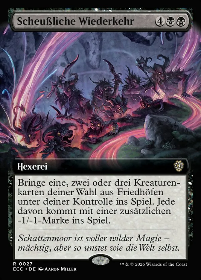 Scheußliche Wiederkehr kaufen - Lorwyn Eclipsed Commander bei TcG Love