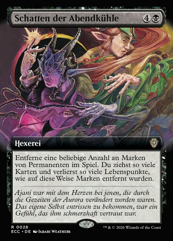 Schatten der Abendkühle kaufen - Lorwyn Eclipsed Commander bei TcG Love