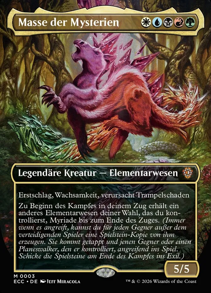 Masse der Mysterien kaufen - Lorwyn Eclipsed Commander bei TcG Love