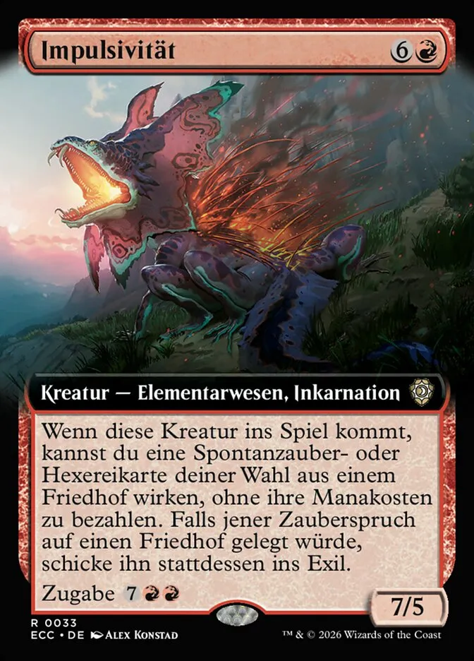 Impulsivität kaufen - Lorwyn Eclipsed Commander bei TcG Love