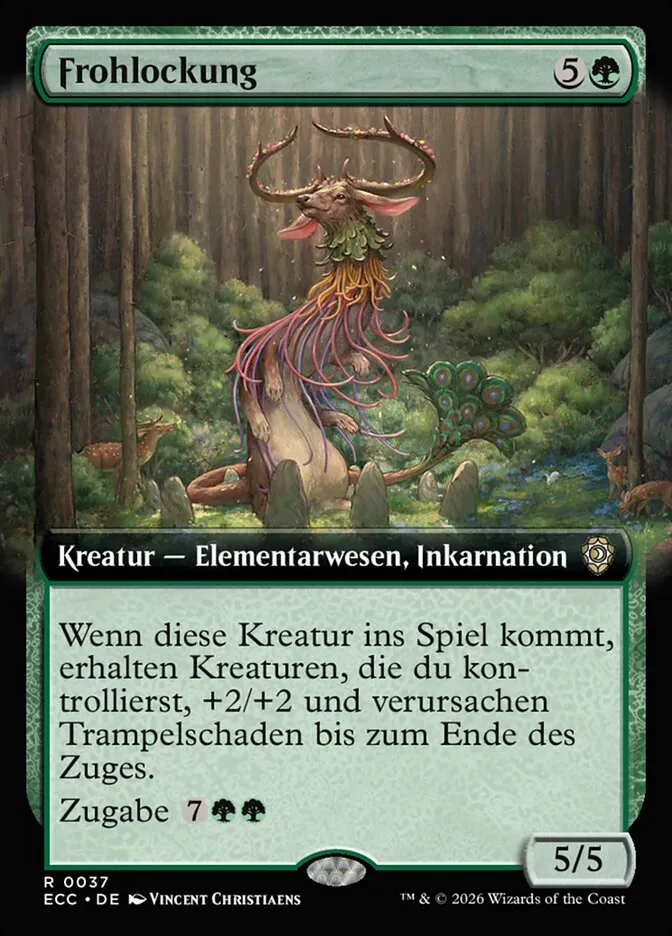Frohlockung kaufen - Lorwyn Eclipsed Commander bei TcG Love