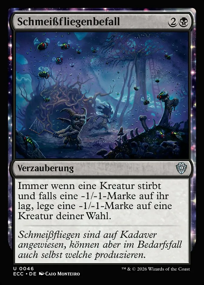 Schmeißfliegenbefall kaufen - Lorwyn Eclipsed Commander bei TcG Love