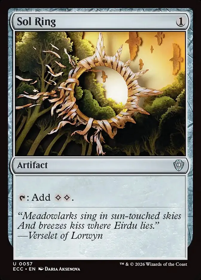 Sol Ring kaufen - Lorwyn Eclipsed Commander bei TcG Love