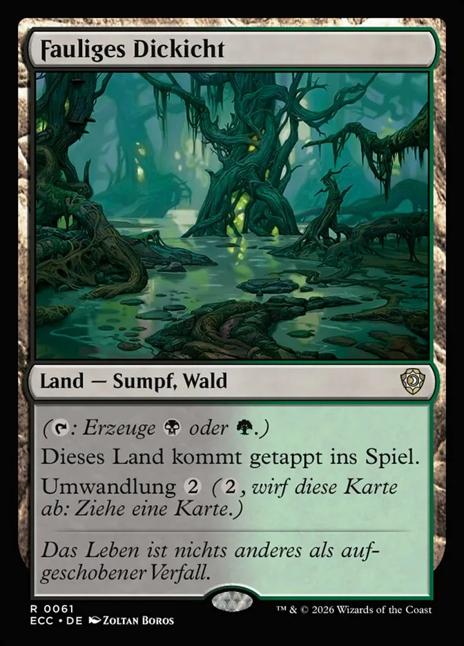 Fauliges Dickicht kaufen - Lorwyn Eclipsed Commander bei TcG Love