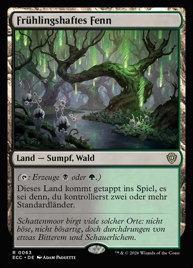 Frühlingshaftes Fenn kaufen - Lorwyn Eclipsed Commander bei TcG Love