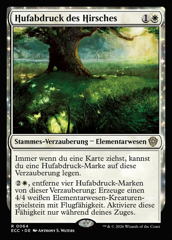 Hufabdruck des Hirsches kaufen - Lorwyn Eclipsed Commander bei TcG Love