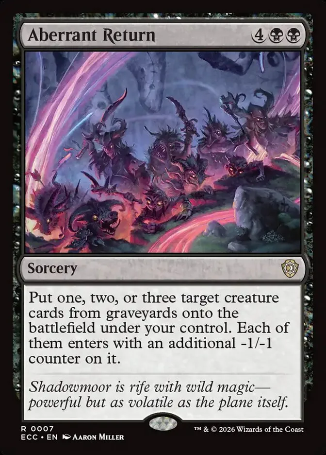 Aberrant Return kaufen - Lorwyn Eclipsed Commander bei TcG Love
