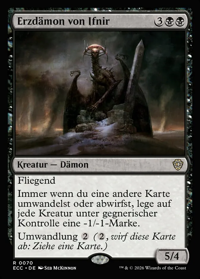 Erzdämon von Ifnir kaufen - Lorwyn Eclipsed Commander bei TcG Love