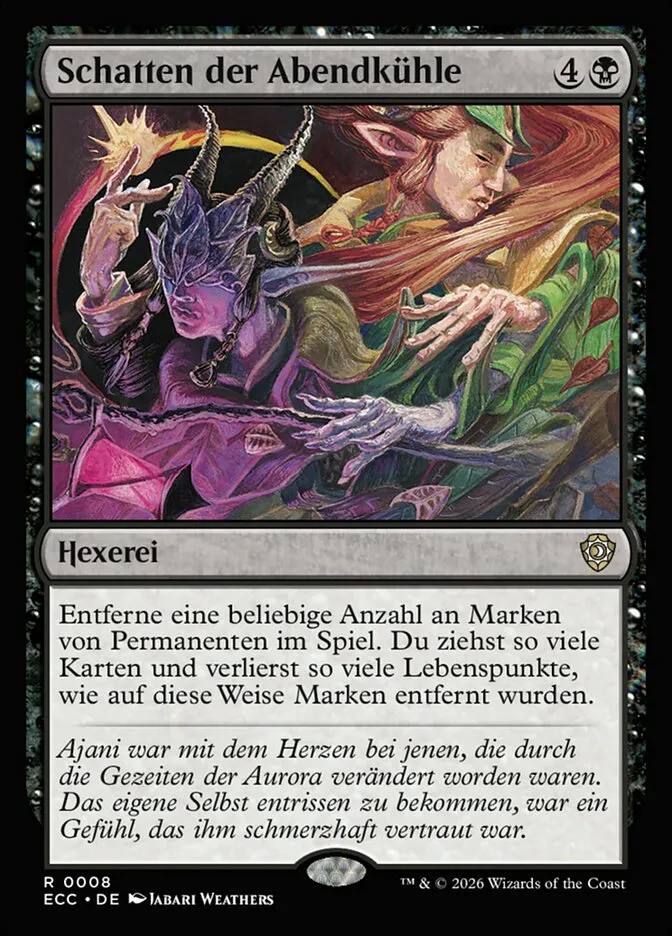 Schatten der Abendkühle kaufen - Lorwyn Eclipsed Commander bei TcG Love