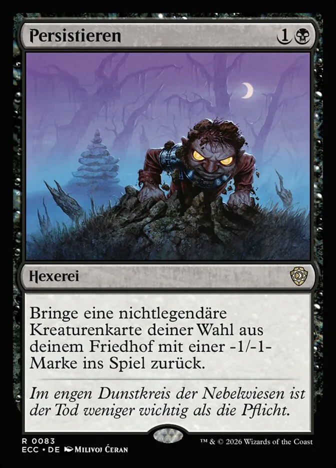 Persistieren kaufen - Lorwyn Eclipsed Commander bei TcG Love