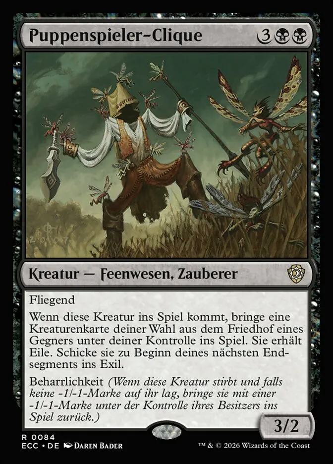 Puppenspieler-Clique kaufen - Lorwyn Eclipsed Commander bei TcG Love